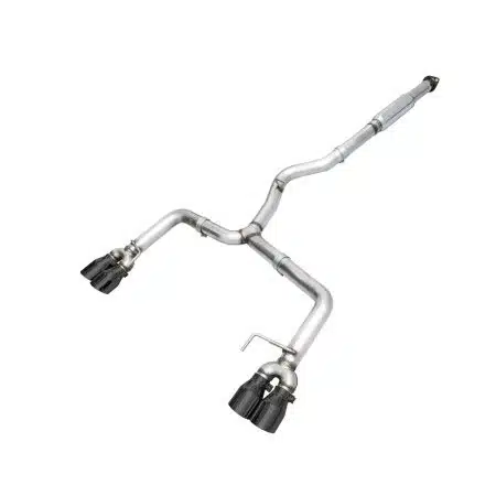 AWE Tuning Track Edition Exhaust w/ Diamond Black Tips for GV / VA Subaru Impreza WRX & WRX STI [3020-43066]