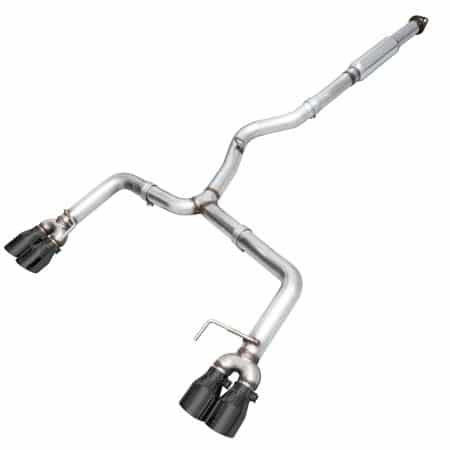 AWE Tuning Track Edition Exhaust – Diamond Black Tips (102mm) for Subaru Impreza / WRX STI [3020-43066]