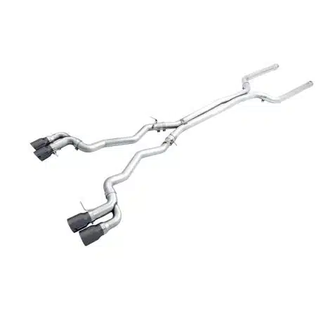 AWE Tuning Track Edition Cat-back Exhaust w/ Diamond Black Tips for F90 BMW M5 [3020-43078]