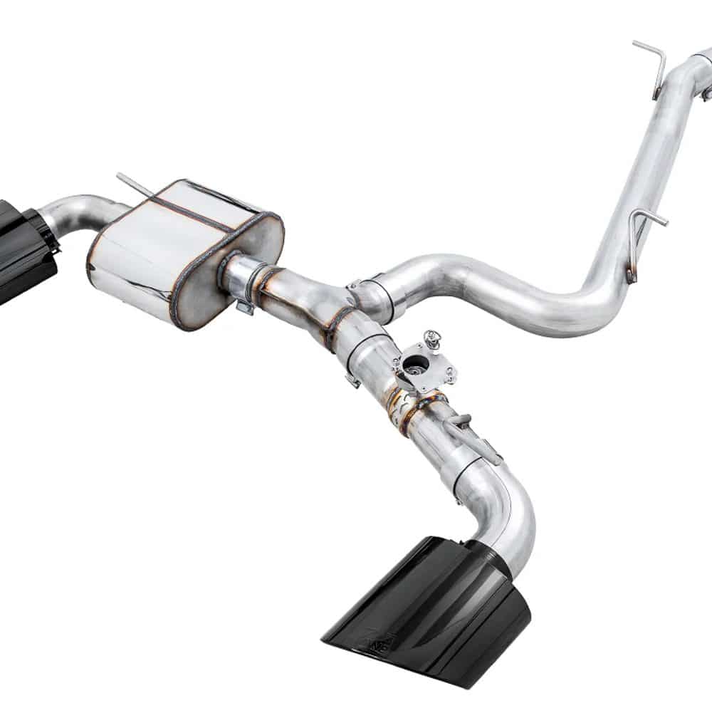AWE Tuning SwitchPath Exhaust w/Diamond Black RS-Style Tips for 8V Audi RS3
