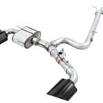 AWE Tuning SwitchPath Exhaust w/Diamond Black RS-Style Tips for 8V Audi RS3