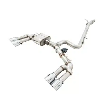 AWE SwitchPath Exhaust w/ Chrome Silver Tips for 8V Audi S3 [3025-42068]