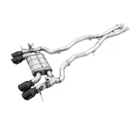 AWE SwitchPath Catback Exhaust w/ Diamond Black Tips for G8X BMW M3 & M4 [3025-42480]