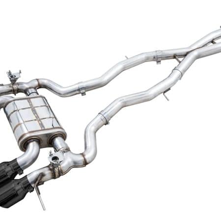 AWE SwitchPath Catback Exhaust w/ Diamond Black Tips for G8X BMW M3 & M4 [3025-42480]