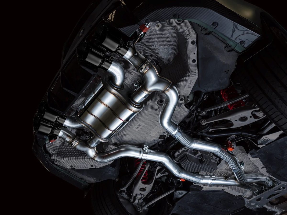 AWE Tuning SwitchPath Catback Exhaust for BMW G8X M3/M4 - Diamond Black Tips (3025-43480)