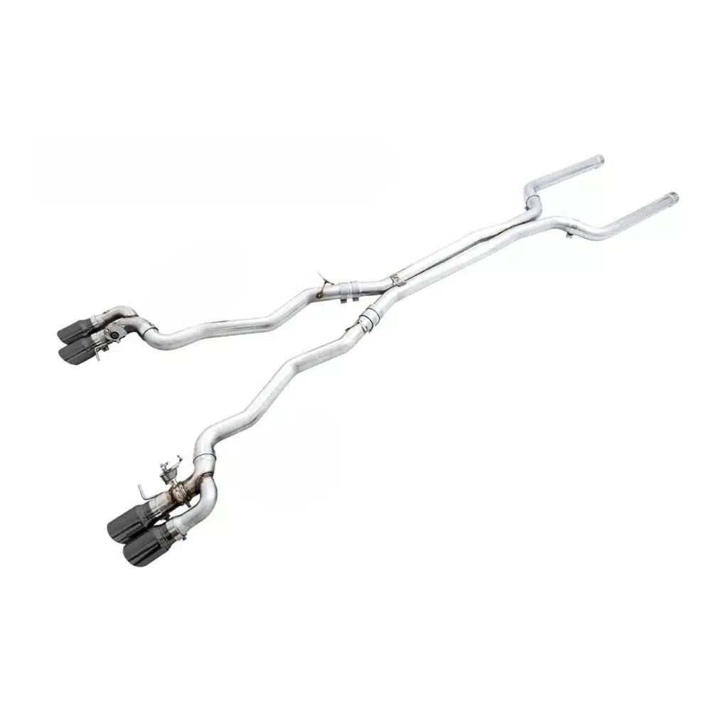 AWE Tuning M5 SwitchPath Cat-Back Exhaust w/ Diamond Black Tips for F90 BMW M5