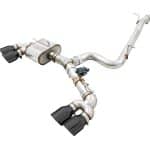 AWE SwitchPath Exhaust w/ Diamond Black Tips for MK7 Volkswagen Golf R