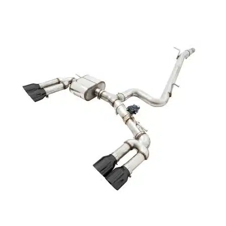 AWE SwitchPath Exhaust w/ Diamond Black Tips for 8V Audi S3 [3025-43072]