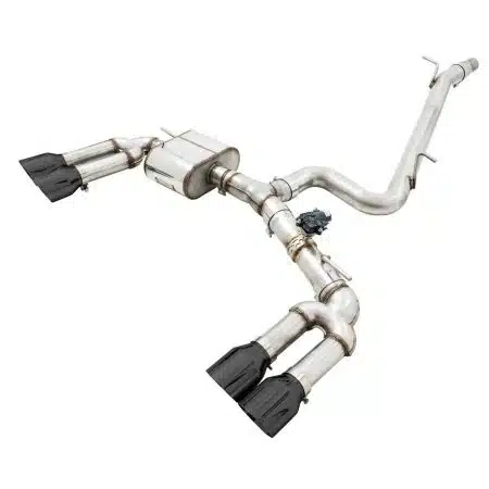 AWE Track Edition Exhaust w/ Diamond Black Tips for 8V Audi S3 [3015-43150]