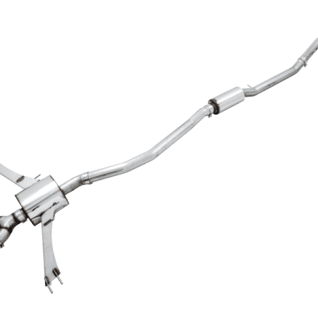 AWE Tuning Touring Edition Exhaust w/Front Pipe & Dual Chrome Silver Tips for FC / FK Honda Civic Si [3015-32108]