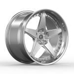 ANRKY Retro Series 3-Piece RS5 Wheel Silver
