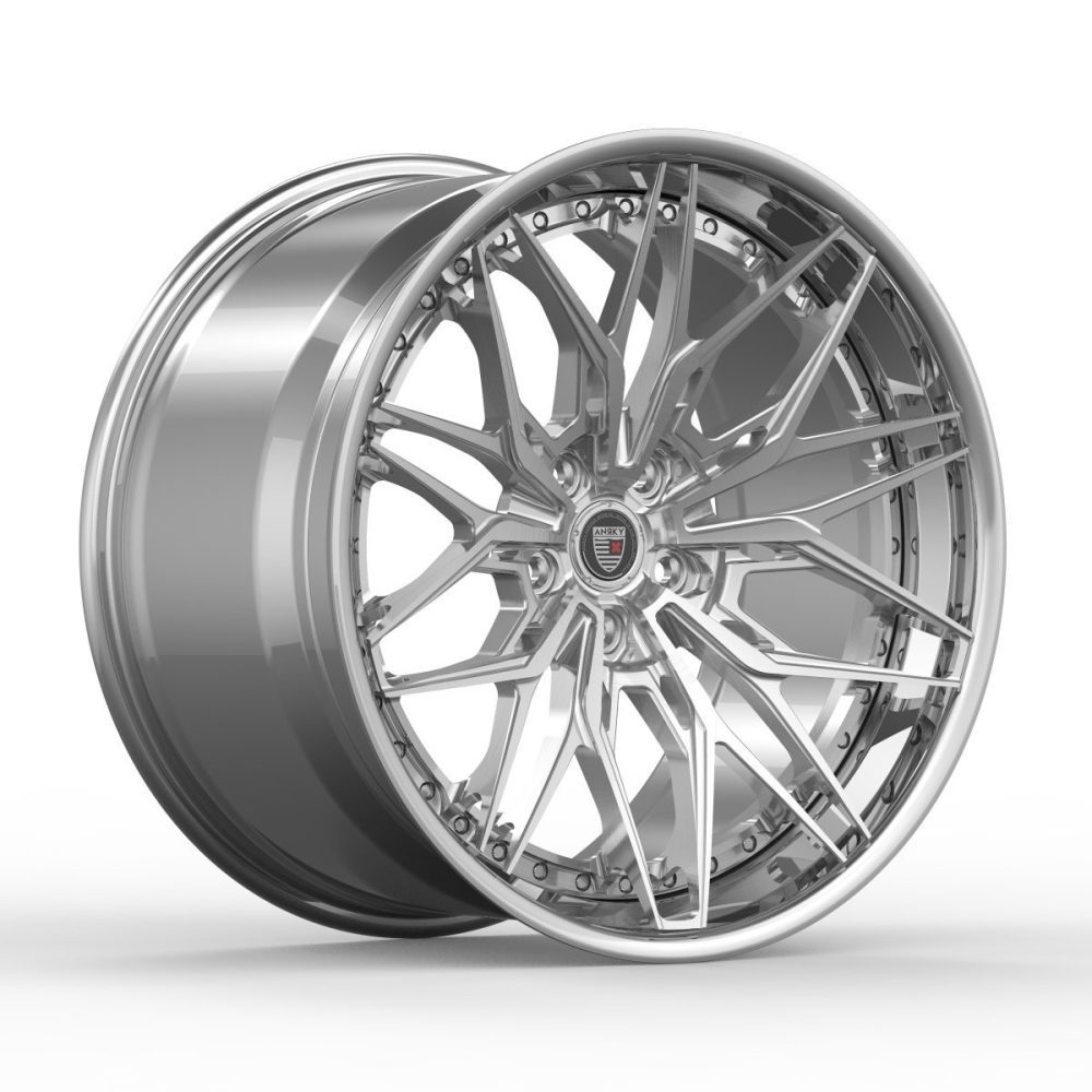 ANRKY X Series 3-Piece S3-X1 Wheel Silver
