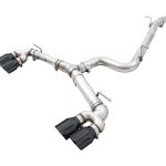 AWE Track Edition Exhaust w/ Diamond Black Tips for MK7.5 Volkswagen Golf R