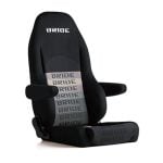 BRIDE DIGO III LIGHT CRUZ Reclining Bucket Seat Gradation Logo