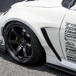 Voltex Street Version II Front Wide Fenders for ZN8 Toyota GR86 [86-OF] Installed on White GR86