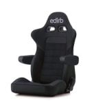 BRIDE edirb 054 ULTRA SUEDE Reclining Bucket Seat Silver Stitch