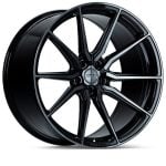 Vossen Wheels Hybrid Forged Series HF-3 Double Tinted Gloss Black Wheel