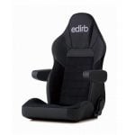 BRIDE edirb 132 Reclining Bucket Seat Silver Stitch