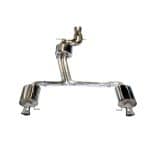 AWE Tuning Track Edition Exhaust w/ Chrome Silver Tips (102mm) for B8.5 Audi S5