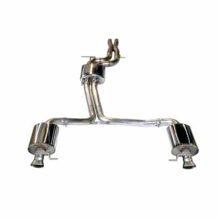 AWE Tuning Track Edition Exhaust w/ Chrome Silver Tips (102mm) for B8.5 Audi S5 [3010-42052]