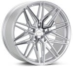 Vossen Wheels Hybrid Forged Series HF-7 Silver Polished Wheel Side