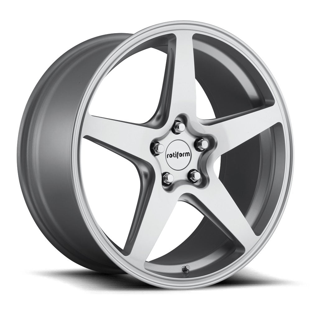 Rotiform 19x8.5 5-114.3 +35 WGR Monoblock Silver Wheel - Bulletproof ...