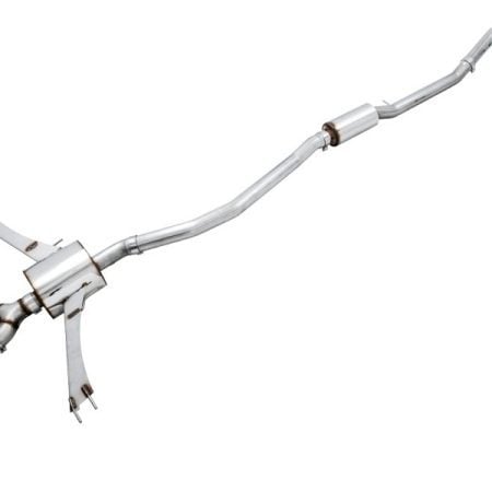 AWE Tuning Touring Edition Exhaust with Front Pipe & Dual Diamond Black Tips for FC / FK Honda Civic Si [3015-33122]