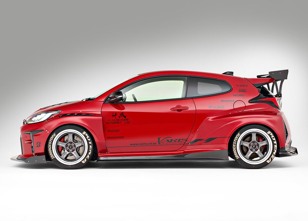 Varis KAMIKAZE Street Carbon+ Fiber GT-Wing for XP210 Toyota GR