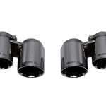 Soul Performance Black Chrome Exhaust Tips for 991.1 Porsche 911 Carrera w/ PSE