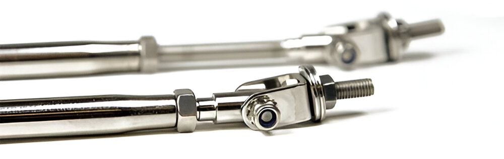 APR Performance Wind Splitter Rods - Closeup of Rods