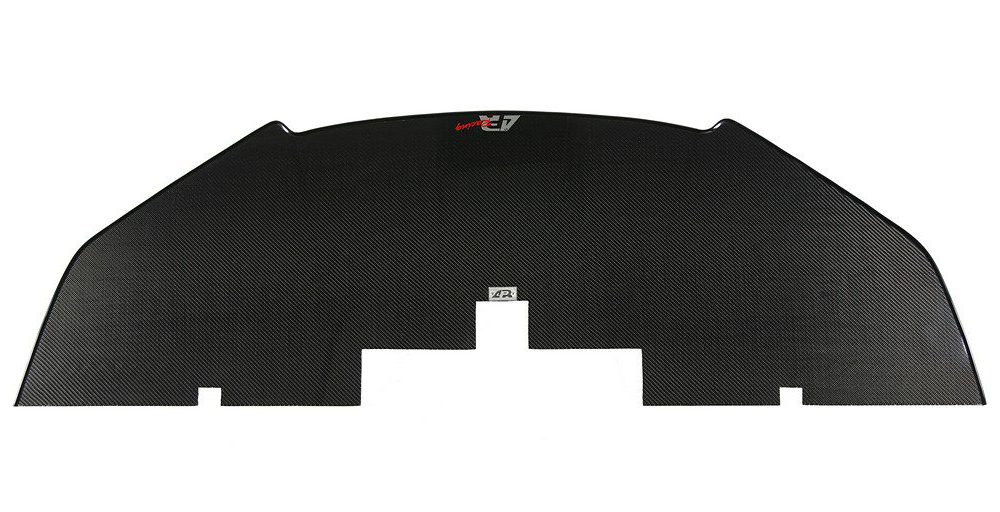 APR Performance Carbon Fiber Front Wind Splitters with Rods