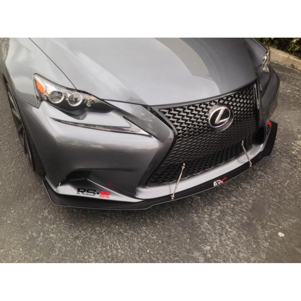 APR Performance Carbon Fiber Front Wind Splitter w/ Rods for GSE30