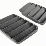 APR Performance Universal Wide Carbon Fiber Hood Vents Pair