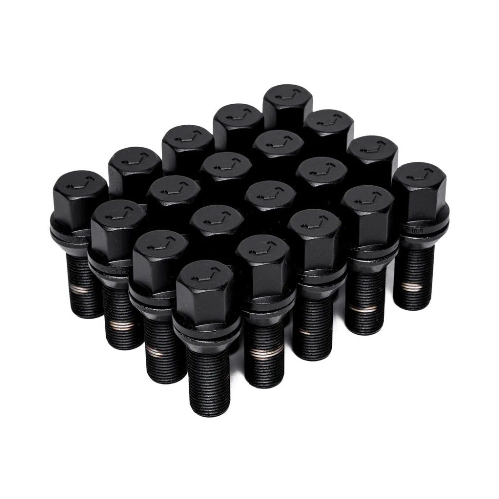 Vossen Wheels 14x1.25 30mm Black Lug Bolt Set