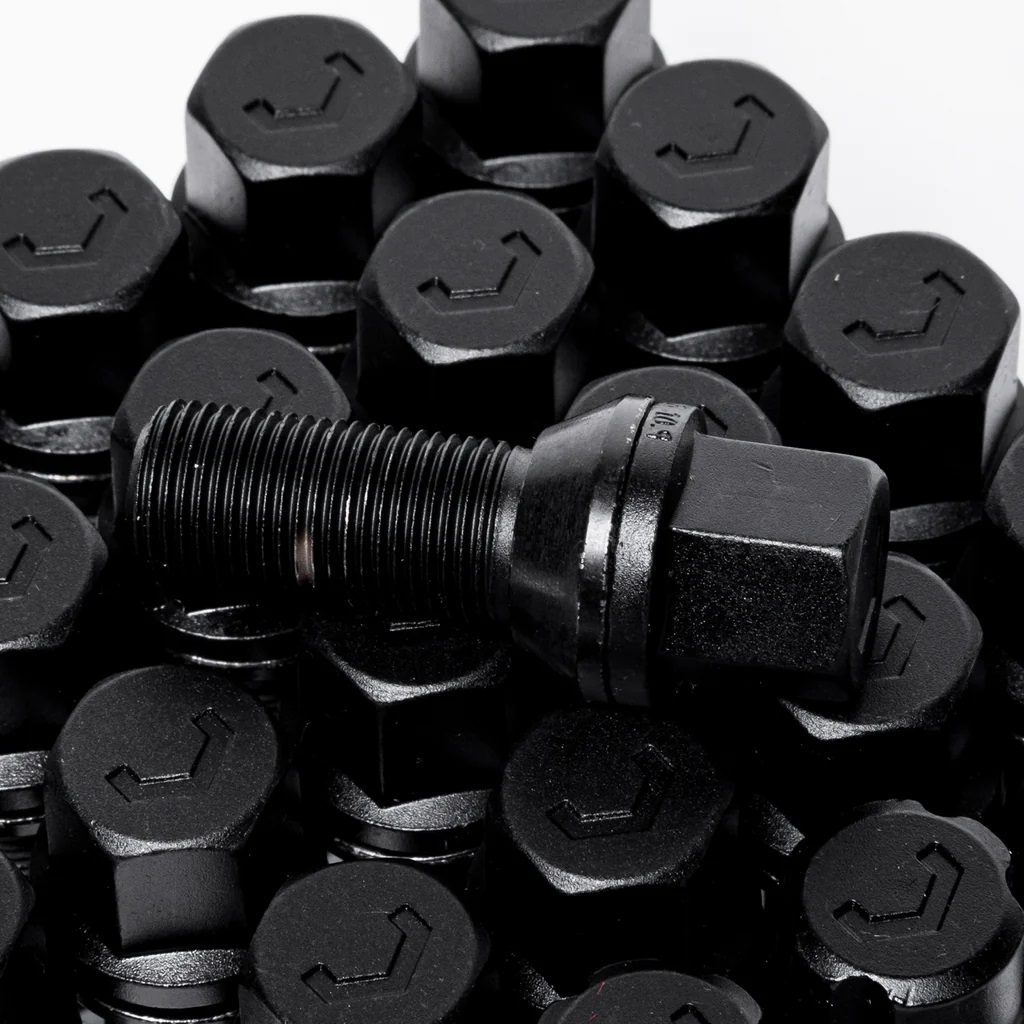 Vossen Wheels 14x1.25 30mm Lug Bolt Set in Black - Bulletproof Automotive