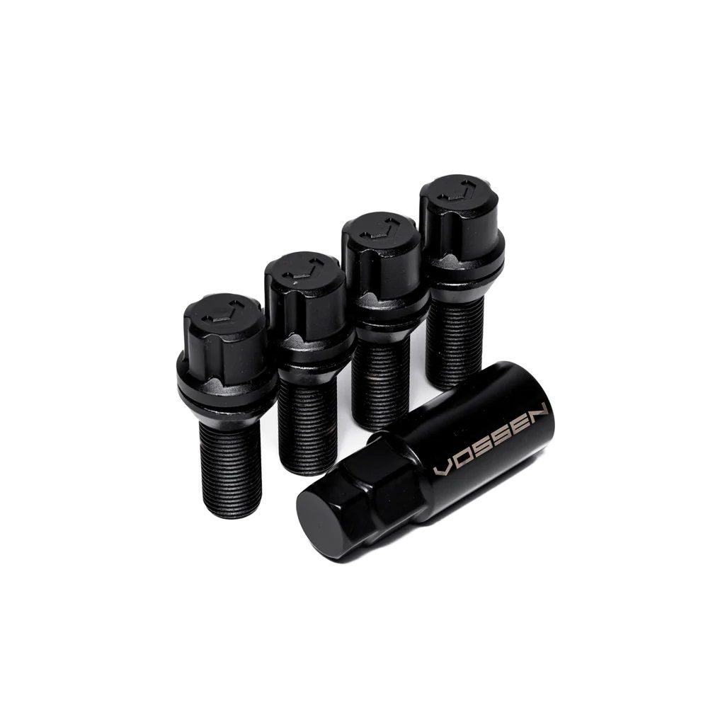 thumbnail interactive-video image 1 of Black Locking Wheel Bolts 14x1.25 For Mini Hatch R56 (2006-2014) - WheelPartsDirect 1 of 3