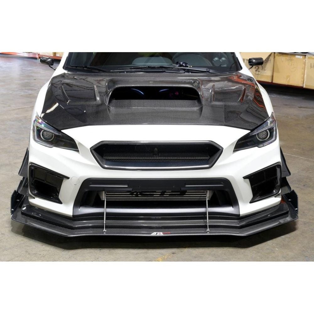 WRX VERUS.APRカナードセット APR Performance Carbon Fiber Front Canards for 2018-2021 VA Subaru