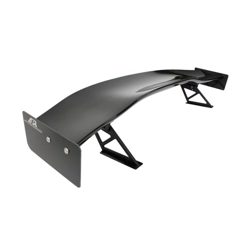 APR Performance Carbon Fiber GTC-500 71inch Adjustable Wing for C7 Chevrolet Corvette Stingray without Spoiler Delete