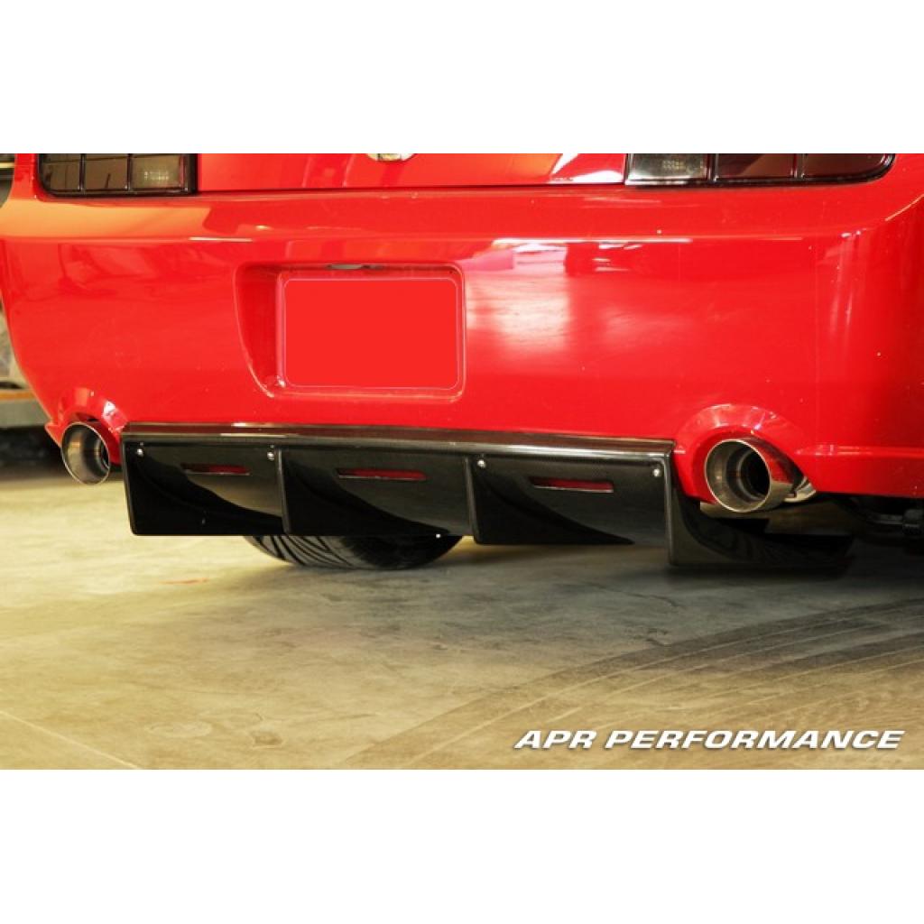 APR Performance Carbon Fiber Rear Diffuser for 2005-2009 S197 Ford ...