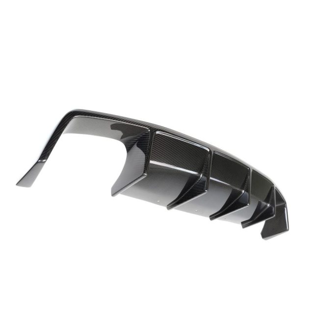 KEEPDSGN Carbon Fiber Look Rear Diffuser Fins – Universal Fit For Camaro SS, ZL1, LT