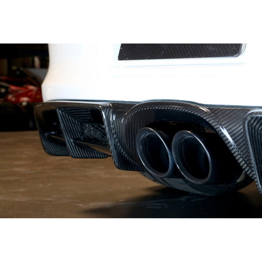 APR Performance Carbon Fiber Rear Diffuser for 981 Porsche Cayman GT4 ...