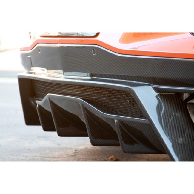 APR Performance Carbon Fiber Rear Diffuser for C8 Chevrolet Corvette ...