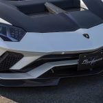 Liberty Walk LB★PERFORMANCE Dry Carbon Bonnet Hood for LP740-4 Lamborghini Aventador S Installed