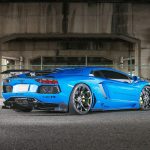 Liberty Walk LB★PERFORMANCE Type-I Ver. 2 Rear Wing for LP700-4 Lamborghini Aventador Installed