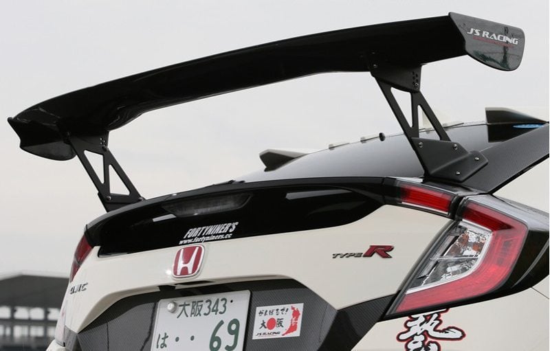 J’s Racing Wet Carbon 3D GT-Wing for FK8 Honda Civic Type R