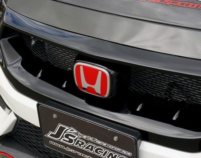J's Racing 17-21 Civic Type R FK8 Emblem Base for Sports Grill main image 0