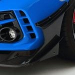 J’s Racing Half Carbon Front Twin Canards for FK8 Honda Civic Type R w/ Front Side Wings