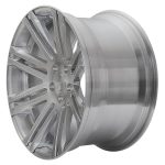 BC Forged Modular HB36 Wheel in Brushed Clear Side View