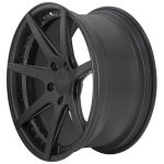 BC Forged Modular HBR7 Wheel in Matte Black Side View