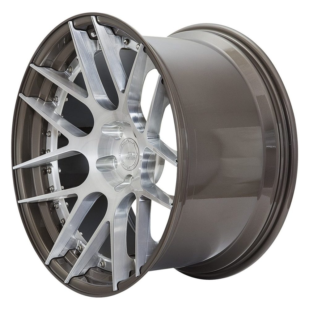 BC Forged Modular HC040 Wheel in Gloss Bronze / Bright Clear Side View